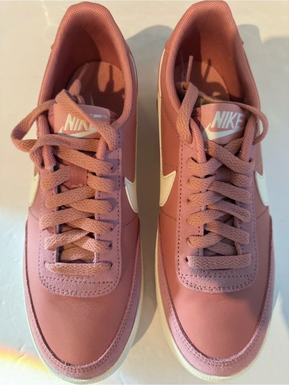 Nike Women’s Low-Profile Sneakers - Rose & White - Picture 3 of 7